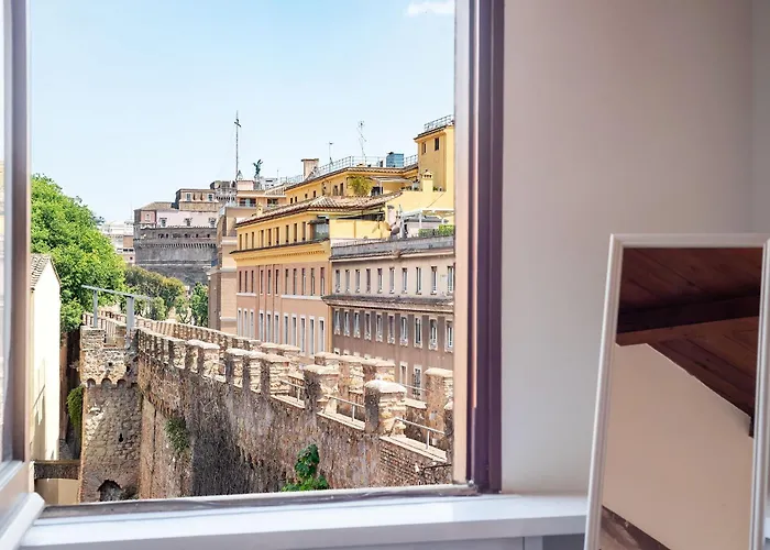 2 Bedroom Flat With Two Private Vatican Terrace Rome
